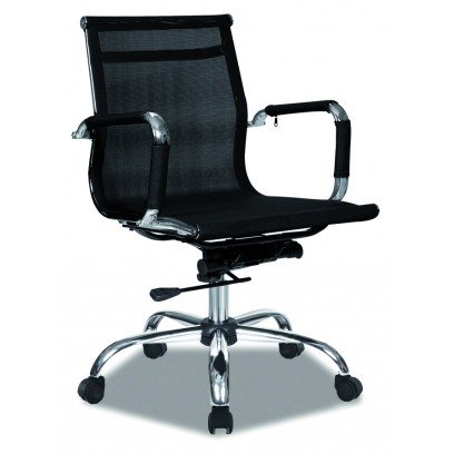 chaise de bureau Boss, mesh, noir