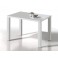  Table 'Elisa' 120x80 Blanc laqué 