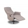 Fauteuil Relax 'Kiwi' PU Taupe 